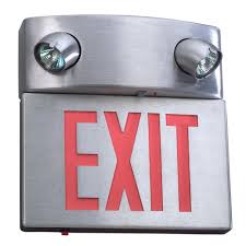Astralite Exit Sign Emergency Combo Astralite