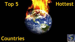 Green countries are either at that point or very close to it. Top 5 Hottest Countries In The World Youtube