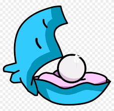 After a first drawing of training, here is a pearl and its shell on grey paper!un peu de réalisme, ça faisait un moment ! Picture Stock Clam With Pearl Clipart Clam Waters Club Penguin Hd Png Download 799x735 1763078 Pngfind