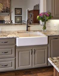kitchen brown painted kitchen cabinets