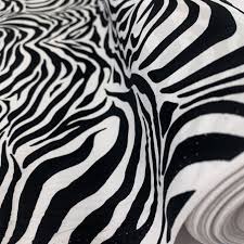 My dil has been wanting zebra print for her bedroom, and i believe that drop cloths would work for this. Poplin Print Zebra Print Cotton Fabric