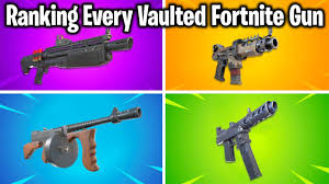 Thexvid.com/video/ehw2loskaek/video.html top 10 new fortnite skins fans top 10 worst guns all fortnite players hate!top5gaming. Ranking All Vaulted Fortnite Guns From Worst To Best Youtube
