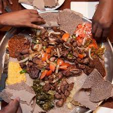 የኢትዮጵያ ምግብ) characteristically consists of vegetable and often very spicy meat dishes.this is usually in the form of wat, a thick stew, served on top of injera (amharic: 14 Essential Ethiopian Restaurants Around D C Eater Dc