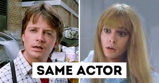 I was today years old when I realized Marty McFly's daughter is just  Micheal J Fox in a wig