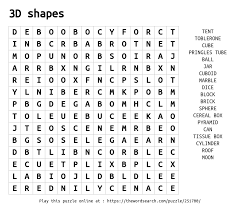 We did not find results for: 3d Shapes Word Search