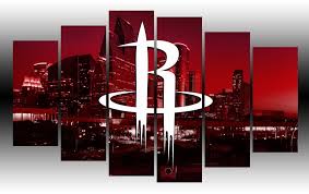 John wall pg, houston rockets. Houston Rockets Nba Basketball Team Wall Art Geek Paintings
