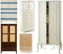 4 small shelves, 1 clothing rod, 2 drawers, 1 lock included. Armoire Wardrobe Guide Design Sponge