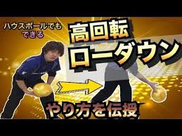 ローダウン ハウスボールでもできる高回転 フックボールの投げ方 ボウリング youtube ボウリング にんにん ボーリング