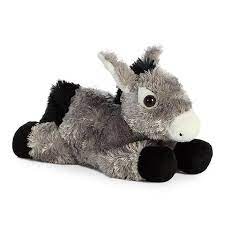 Aurora Mini Flopsie 8 Donkey Teddy Bear Stuffed Animal Animals Plush Toy