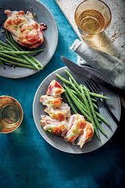 Cheesy Chicken Cutlets With Ham And Jam Superfast International Chicken Recipes Cooking Light Healthy Dinner Recipes Poultry Recipes Recipes