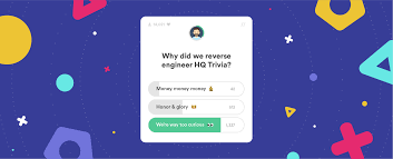 If you don't want to read the whole page, be sure to download our pdf of printable trivia questions and answers to take with you to the trivia quiz party. Hq Trivia Reverse Engineering Fabernovel