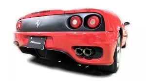 Kreissieg Ferrari F360 Modena Ferrari F360 Exhaust Headers Back F1 Sound Valvetronic Exhaust System Ultimate Howling Ver