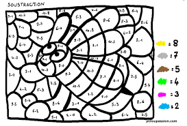 Coloriage Magique Soustraction 19634 Jpg 1500 1015 Coloriage Magique Gs Coloriage Magique Addition Coloriage Magique