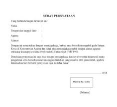 Nah itulah tadi contoh surat pernyataan bersedia ditempatkan dimana saja di satuan kerja kementerian agama tahun 2018 yang bisa saya bagikan untuk anda. Contoh Surat Pernyataan Bersedia Ditempatkan Diseluruh Indonesia Untuk Cpns Contoh Surat