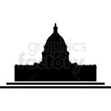 White House Silhouette Vector House Silhouette Silhouette Vector Clip Art