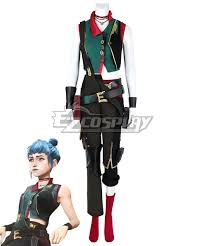 Arcane Season 2 League of Legends LOL Universe Jinx Powder Premium Edition  Cosplay Costume