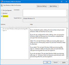 Windows 10 Disable Pin Prompt Password Recovery