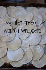 Gluten Free Wonton Wrappers Recipe Gluten Free Wonton Wrappers Foods With Gluten Gluten Free