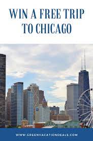 The contest, sponsored by nucap industries inc., and. Chicago Travel Giveaway Win A Free Trip To Chicago This Vacation Sweepstakes Has As Grand Prize A 2 Night Stay At Fr Free Travel Chicago Travel Journey Tour