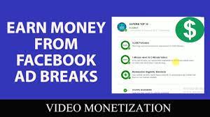 Facebook ads is an extended feature by facebook company. Earn Money From Facebook Ad Breaks How To Monetize Your Facebook Videos Youtube