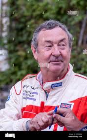 Nick Mason, drummer with Pink Floyd, at the Goodwood Festival of Speed  Stock Photo