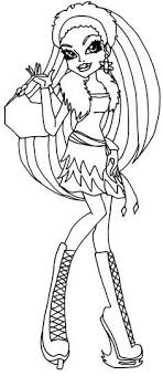Abbey Bominable Monster High Coloring Page Coloring Pages Cool Coloring Pages Monster High