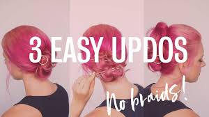 Check spelling or type a new query. 3 Fast Easy Everyday Hairstyles No Braids Youtube