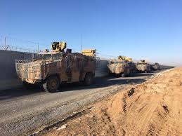 Msb:terör örgütü pkk/ypg'nin barış pınarı. T C Milli Savunma Bakanligi On Twitter Turkish And Russian Units Completed Their Eighth Joint Land Patrol In The Ayn Al Arab Region East Of The Euphrates With Four Vehicles Each And Uav Support