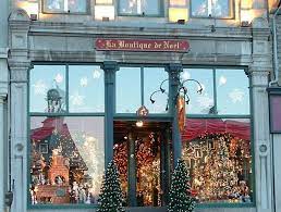 Boutique De Noel Recherche Google Canada Christmas Christmas Window Display Old Quebec