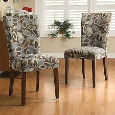 The functionalization of these spaces has been brought into play, and a series of outdoor furniture, dining tables, and chairs, swings, and even more comfortable furniture sets have been designed. Set Of Two Leaf Print Dining Chairs On Sale At Shophq Com In 2021 Dining Chairs Weston Home Chair