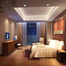 Place cosy table lamps in hallways and by beds, or opt for a smart desk light for your home office space Light Led Bedroom Ceiling Lights Less Collection With Decoration Layjao
