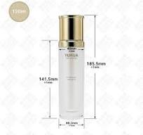 Custom 150ml Round Plastic Toner Bottle With Pump ...