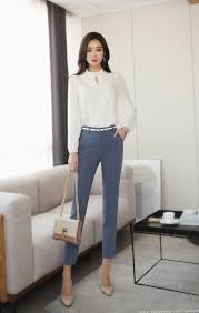 20 Office Wear Women Work Outfits Korean In 2020 Work Outfits Women Korean Fashion Work Classy Work Outfits
