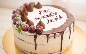 Buon Onomastico Davide Buon Onomastico Torte Onomastico