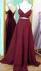 Burgundy Prom Dress Prom Dress Junior Long Prom Dress Wedding Guest Outfits Ma015 In 2021 Burgundy Prom Dress Prom Dresses For Teens Straps Prom Dresses
