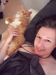 This is my diva Miss Lisa Marie that I adopted today. 😊