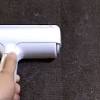 Spray the furniture with wood polish before using a cloth to pick up the hair. 1