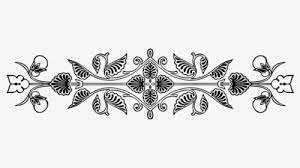Pin the clipart you like. Decorative Divider Black And White Flower Clipart Cross Church Hd Png Download Transparent Png Image Pngitem