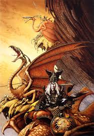 Rodney Matthews 70s Sci Fi Art Fantasy Illustration Fantasy