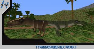 T rex mod for minecraft es un personalization aplicación para android. Jurassicraft T Rex Skin Project Trasher Rex Minecraft Map