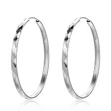 Pair your gold hoops with an astonishing gold bracelet or a decadent gold chain, and you are set for a glowing look. China Simple Round Circle Rhombus 925 Sterling Silver Hoop Earrings China Round Circle And Rhombus Price