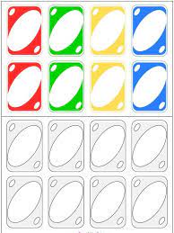 Free Blank Uno Card Template