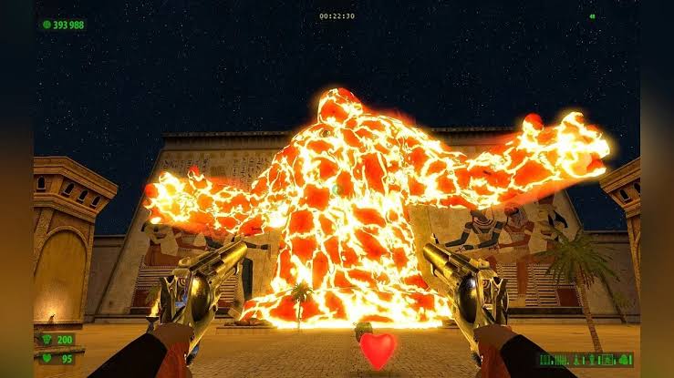 Игровой процесс Serious Sam HD