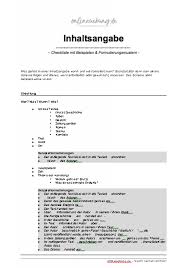Damit gelingt ihnen ein schneller start. Inhaltsangabe Struktur Checkliste Formulierungsbeispiele