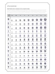 diamond size chart 4 free templates in pdf word excel