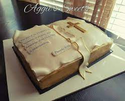Open Bible Cake Bible Cake Unique Birthday Cakes Grooms Cake