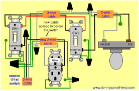 When you use your finger or even the actual circuit together with your eyes learn to make a 3 way switch diagram by using these free and printable examples of three way switch diagram in the following images. 3 Way Switch Wiring Diagrams Do It Yourself Help Com