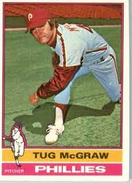 This is the true story of baseball star tug mcgraw and his first son,. Funnyattime Com Old Baseball Cards Tug Mcgraw Baseball Cards