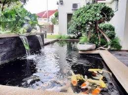 15 Desain Kolam Ikan Minimalis Keren Kolam Ikan Desain Eksterior Eksterior