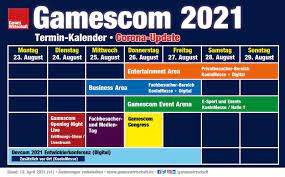 1 day ago · as with e3 2021, gamescom once again opts for an all digital showing this year. Gamescom 2021 Terminkalender Datum V1 Gameswirtschaft De